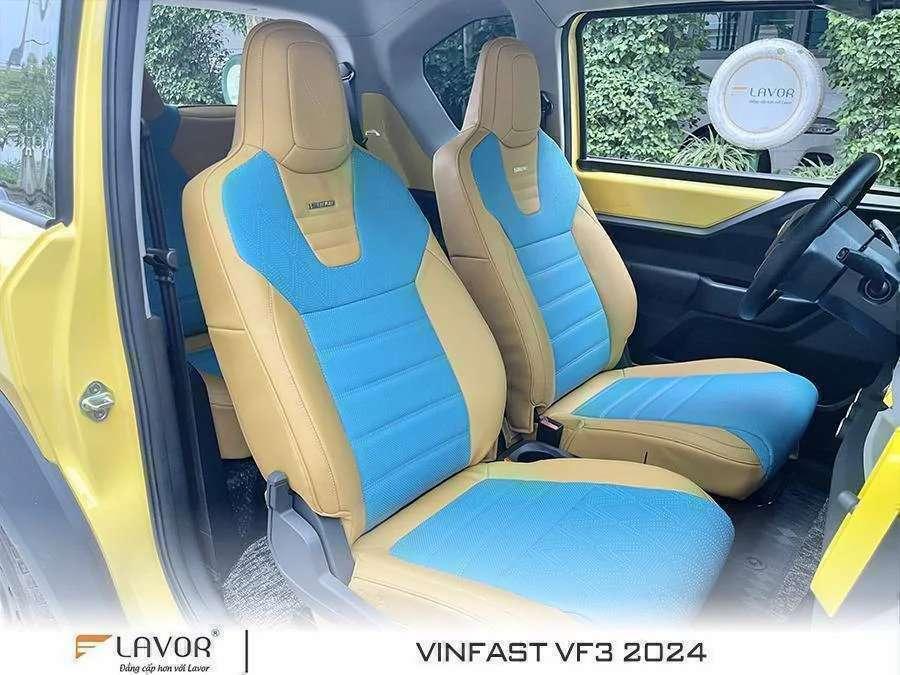 BỌC GHẾ DA VINFAST VF3 2024 - Ảnh 3