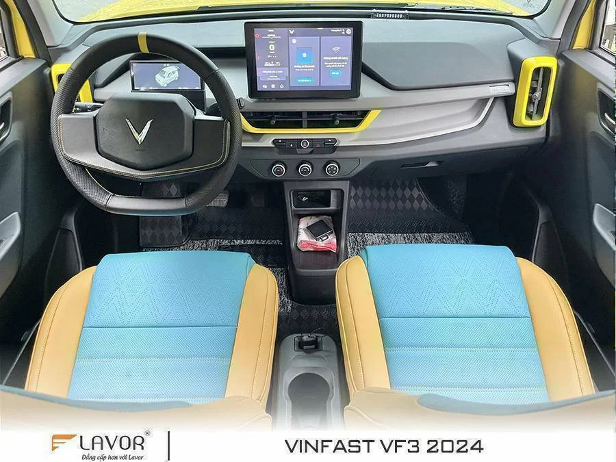 BỌC GHẾ DA VINFAST VF3 2024 - Ảnh 7