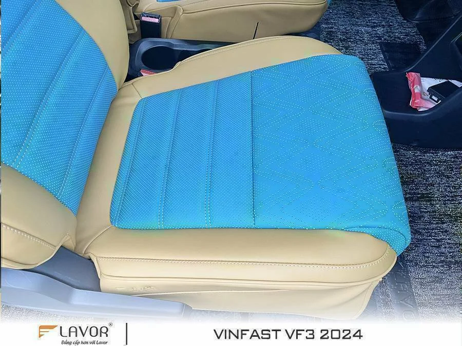 BỌC GHẾ DA VINFAST VF3 2024 - Ảnh 8