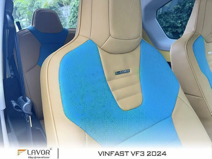 BỌC GHẾ DA VINFAST VF3 2024 - Ảnh 9