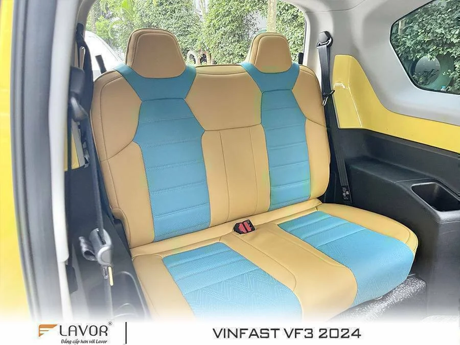 BỌC GHẾ DA VINFAST VF3 2024 - Ảnh 4