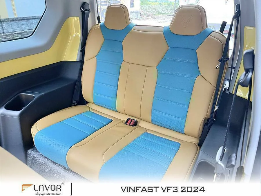 BỌC GHẾ DA VINFAST VF3 2024 - Ảnh 5