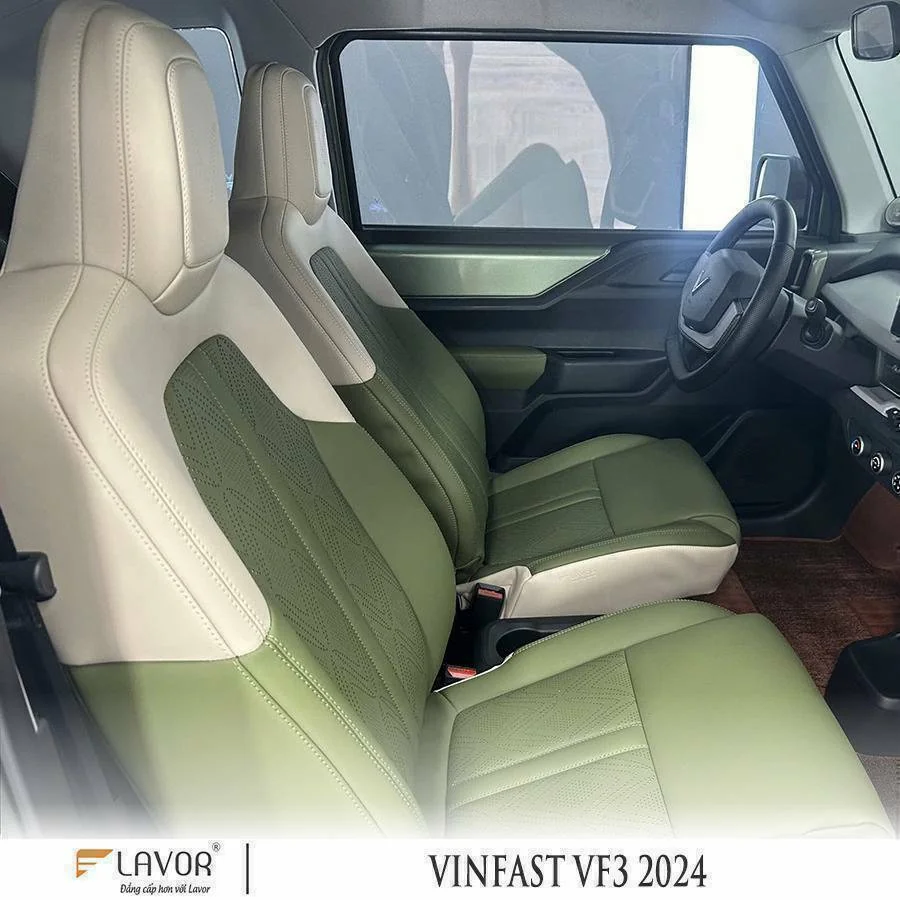 BỌC GHẾ DA VINFAST VF3 2024 - Ảnh 3