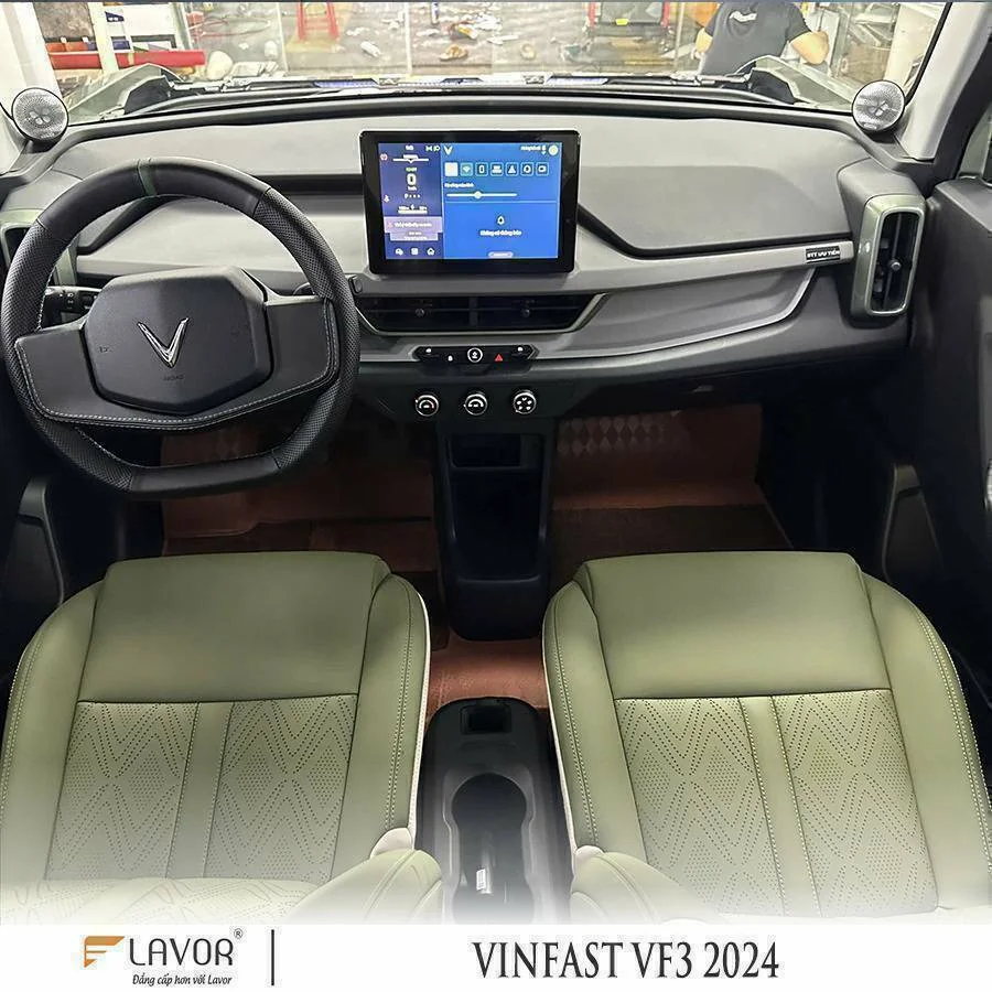 BỌC GHẾ DA VINFAST VF3 2024 - Ảnh 5