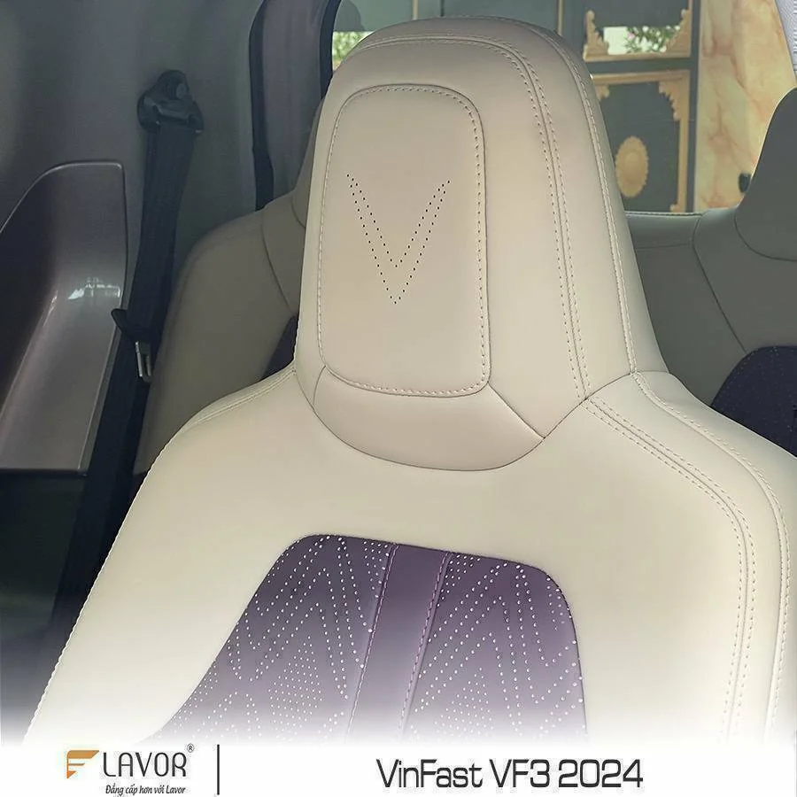 BỌC GHẾ DA VINFAST VF3 2024 - Ảnh 9