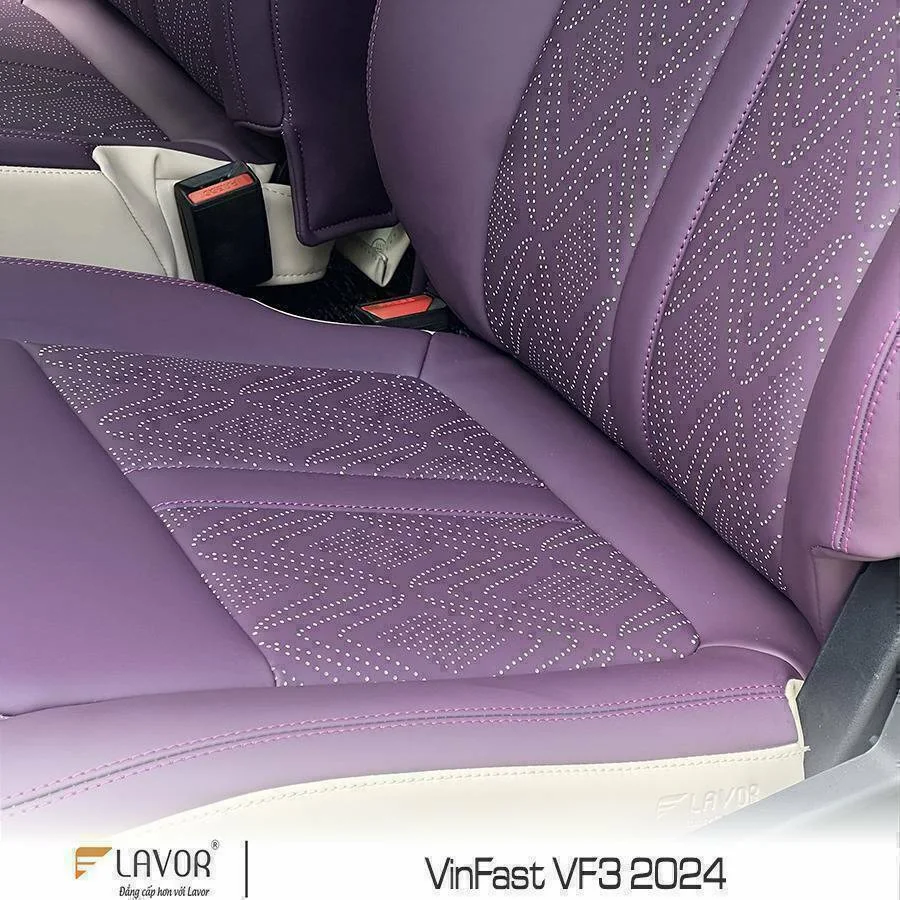 BỌC GHẾ DA VINFAST VF3 2024 - Ảnh 10