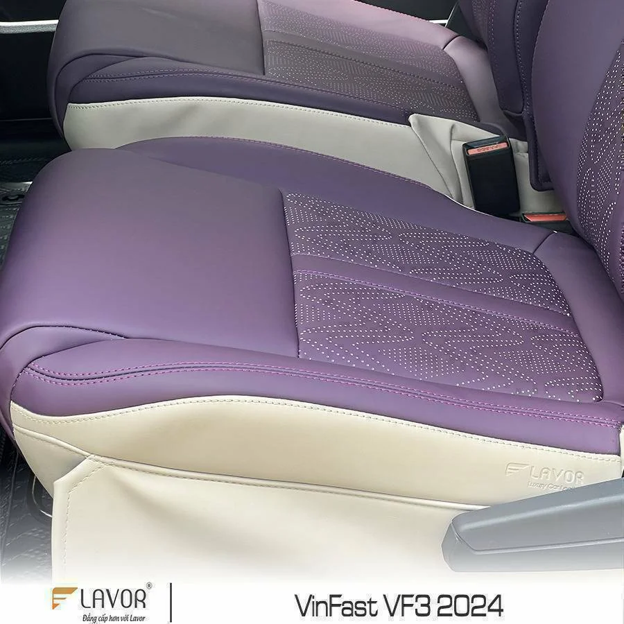 BỌC GHẾ DA VINFAST VF3 2024 - Ảnh 11