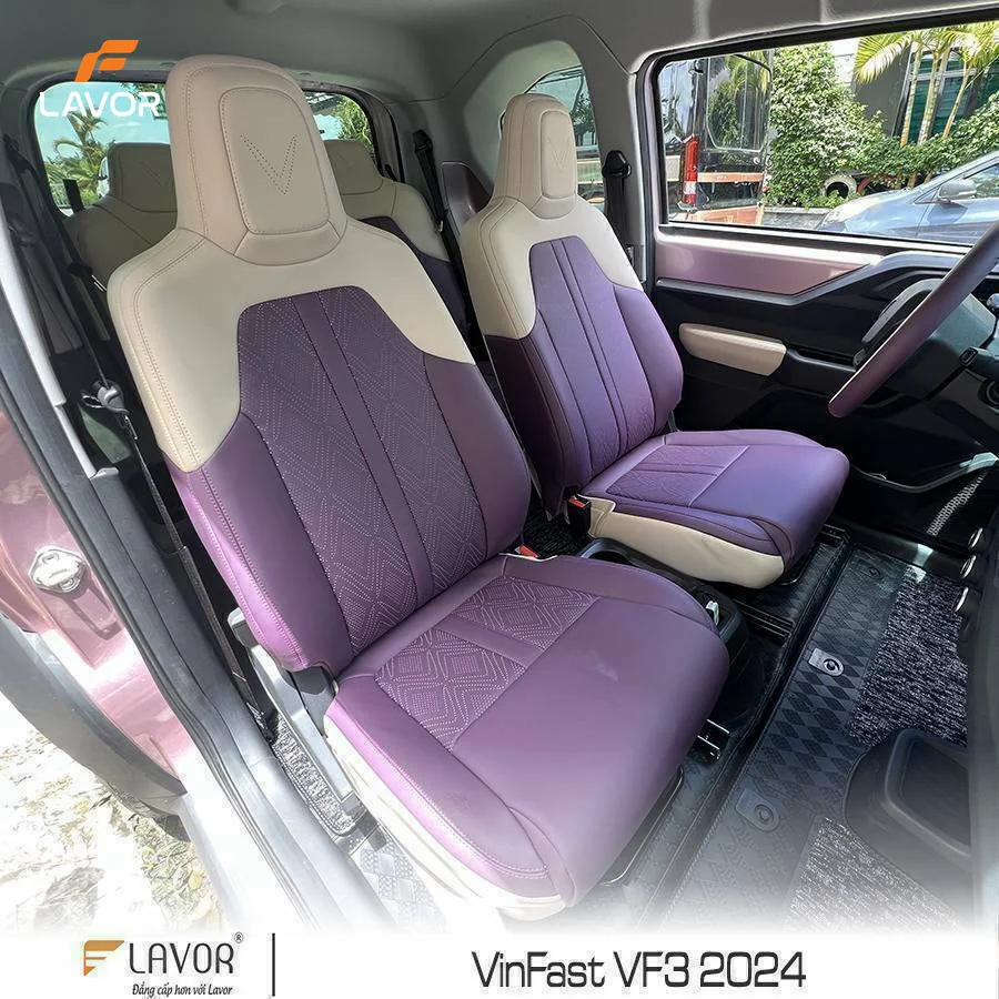 BỌC GHẾ DA VINFAST VF3 2024 - Ảnh 3