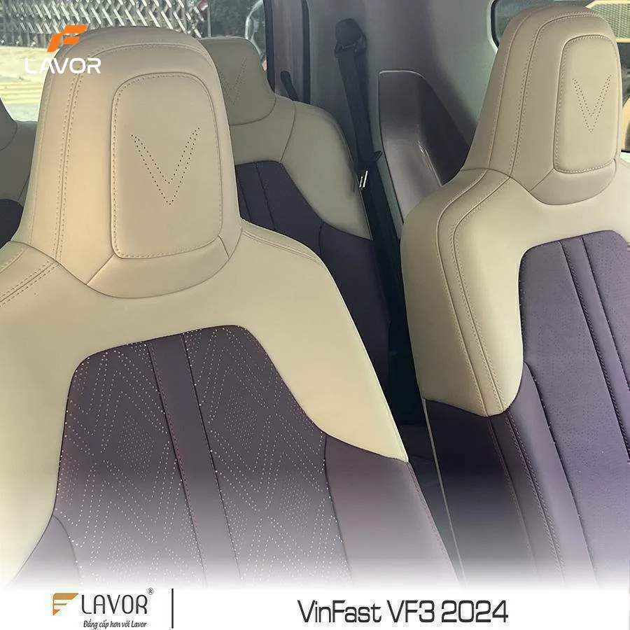 BỌC GHẾ DA VINFAST VF3 2024 - Ảnh 14
