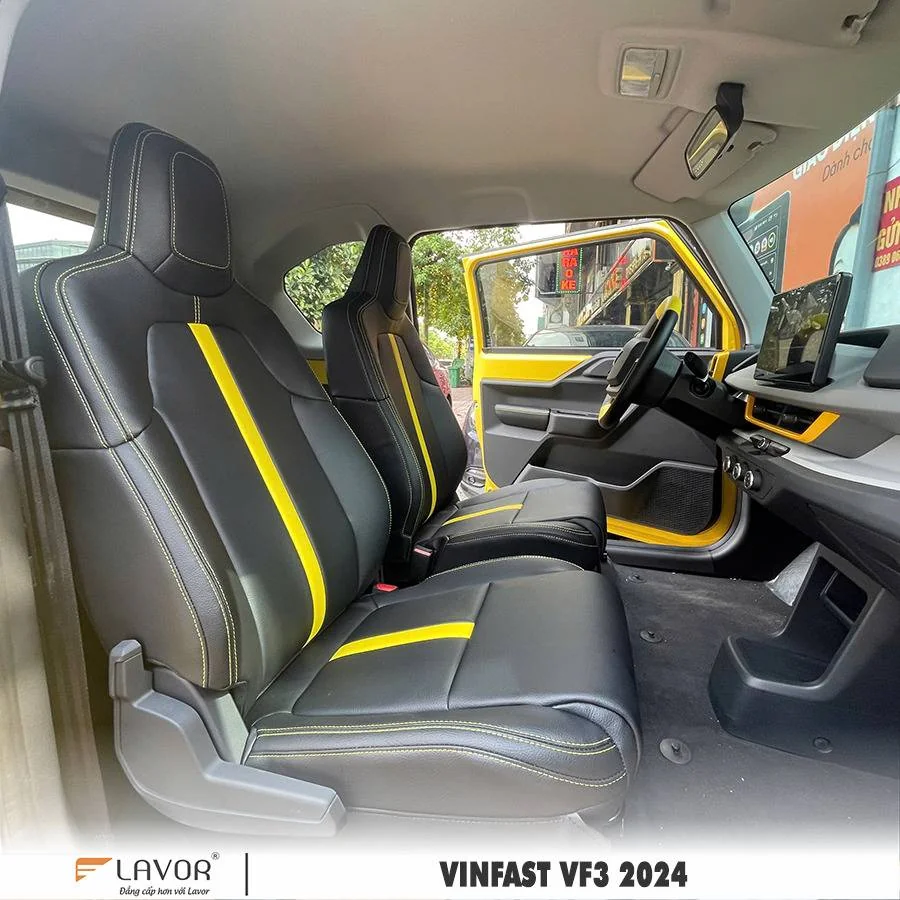 BỌC GHẾ DA VINFAST VF3 2024 - Ảnh 3