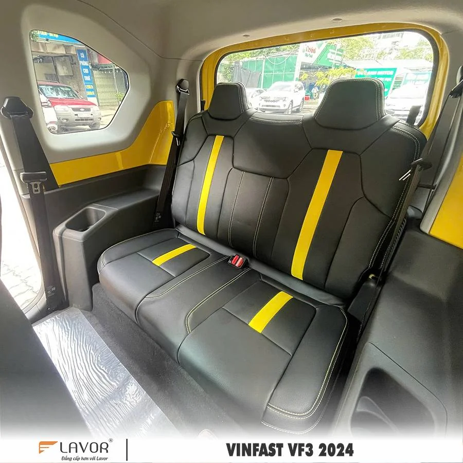 BỌC GHẾ DA VINFAST VF3 2024 - Ảnh 4