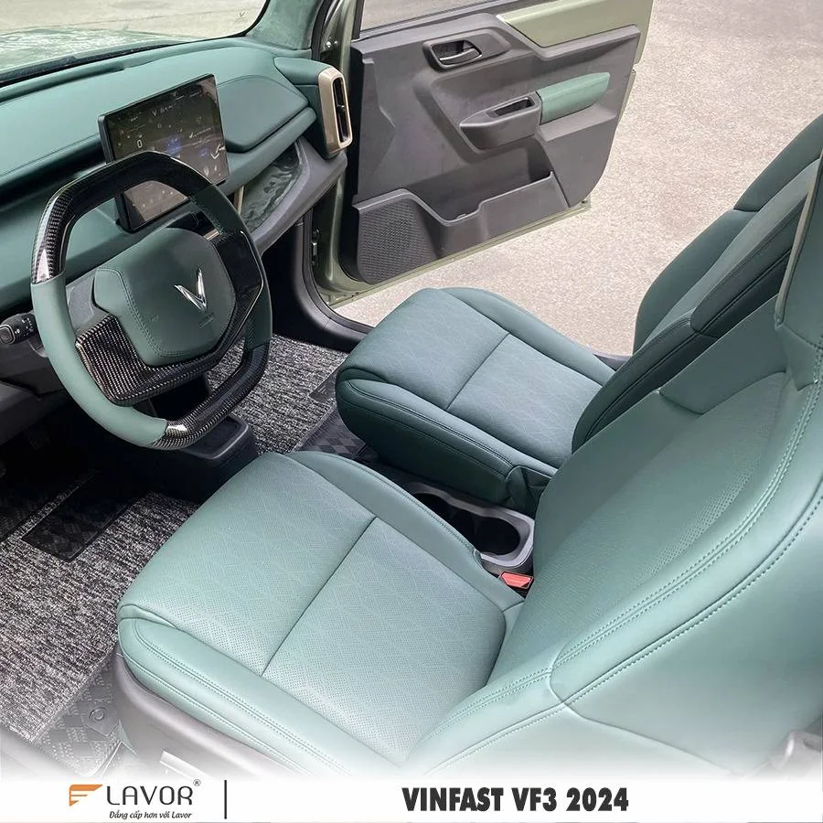 BỌC GHẾ DA VINFAST VF3 2024 - Ảnh 7