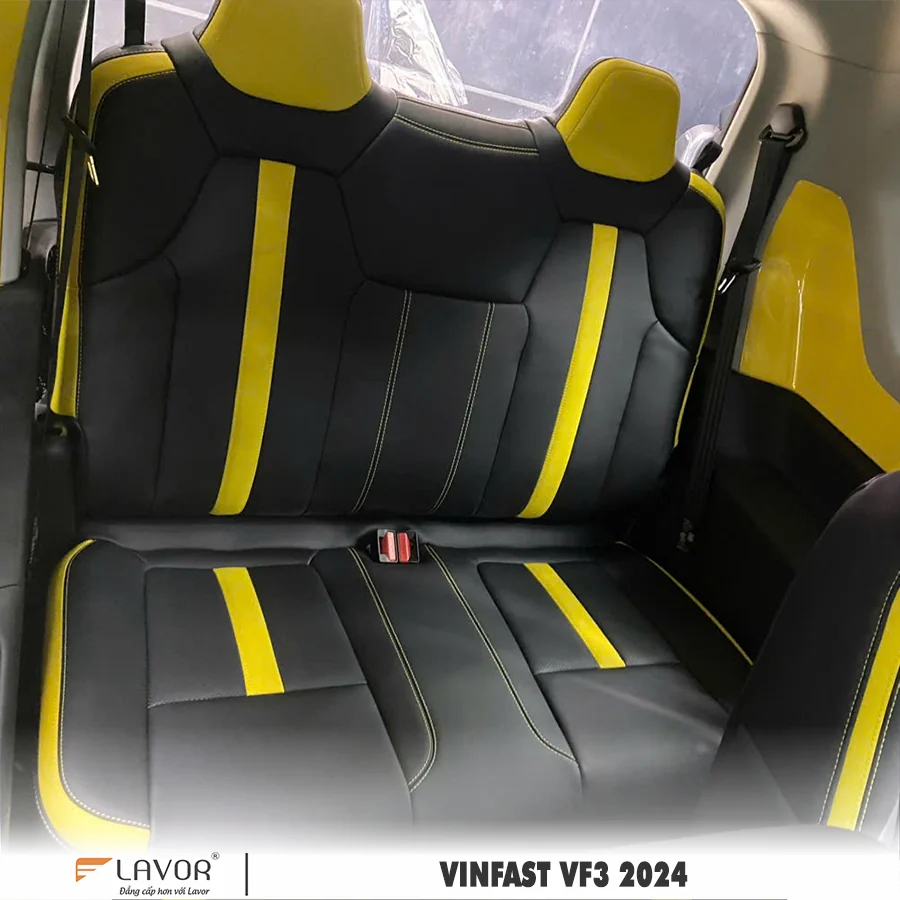 BỌC GHẾ DA VINFAST VF3 2024 - Ảnh 4