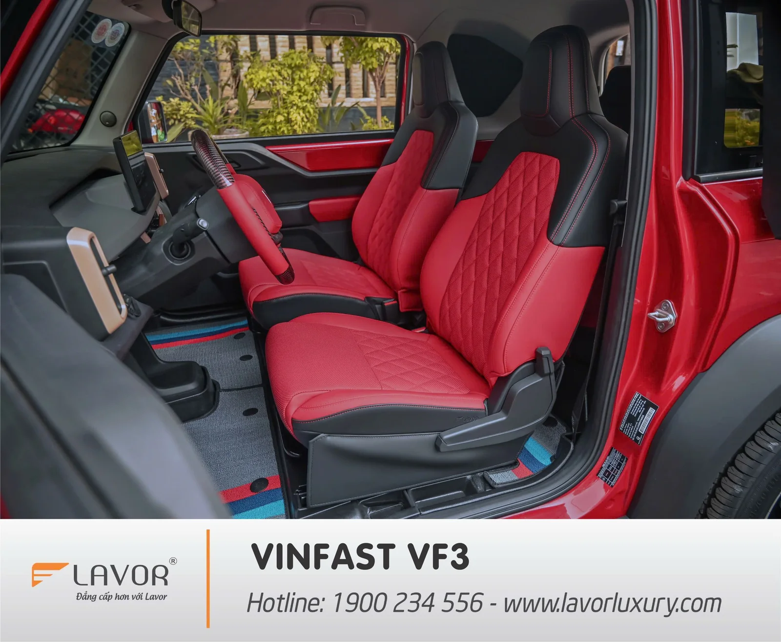 BỌC GHẾ DA VINFAST VF3 2024 - Ảnh 1
