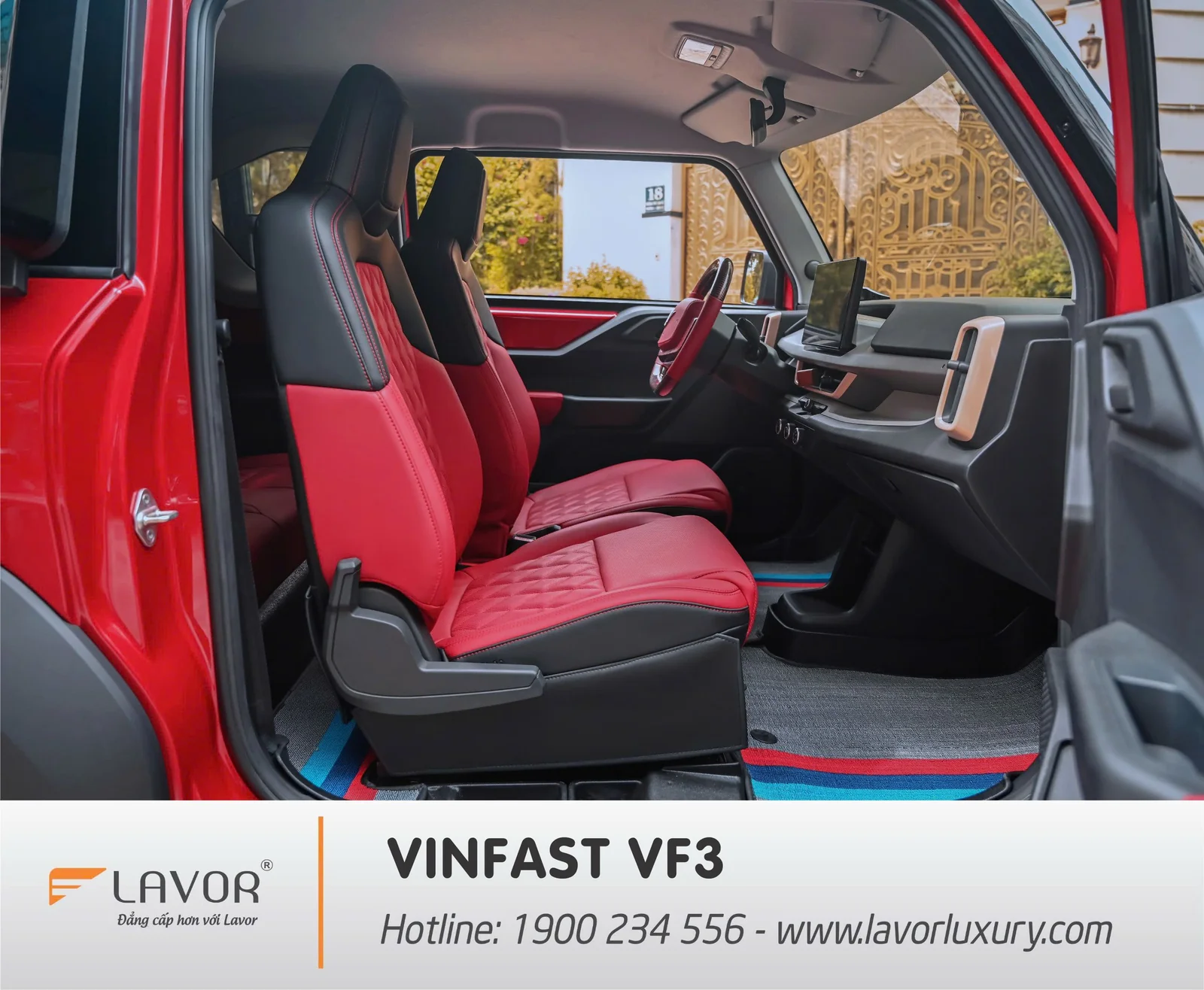 BỌC GHẾ DA VINFAST VF3 2024 - Ảnh 3
