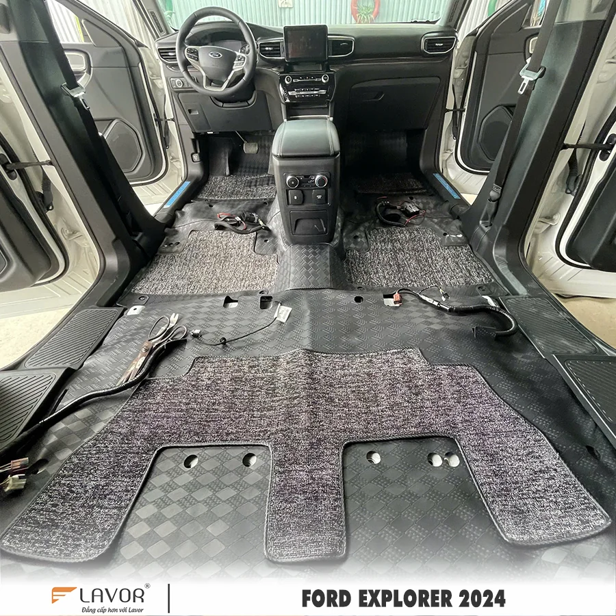SÀN – THẢM FORD EXPLORER 2021-2024 - Ảnh 4