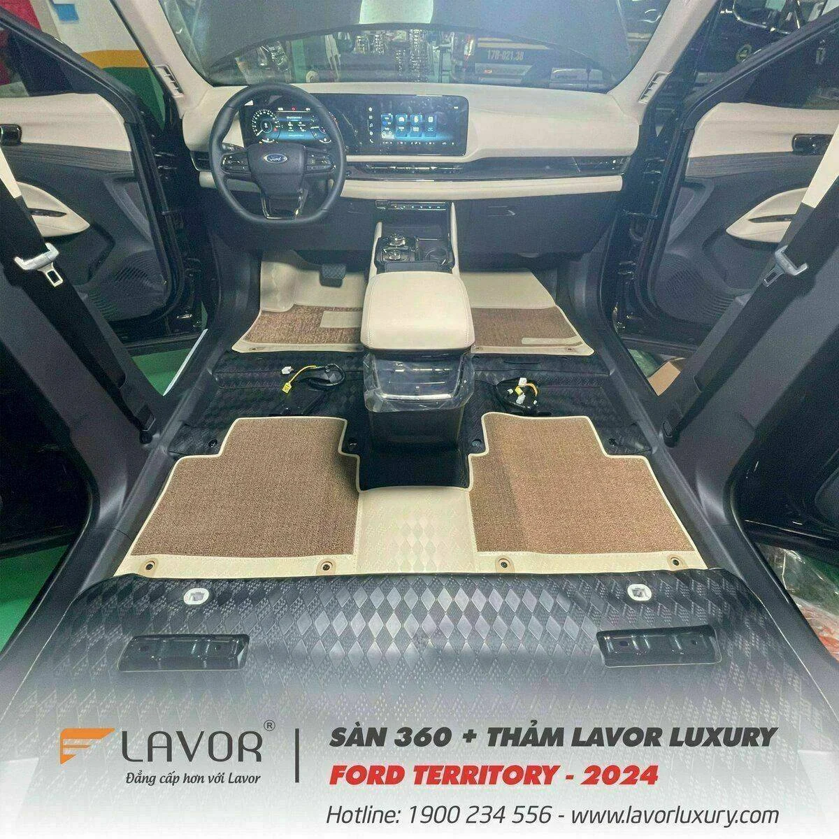 SÀN – THẢM FORD TERRITORY 2022-2024 - Ảnh 6