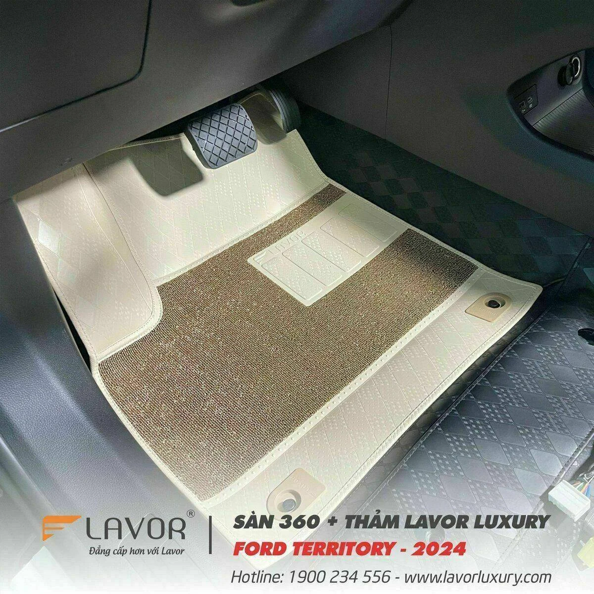 SÀN – THẢM FORD TERRITORY 2022-2024 - Ảnh 1