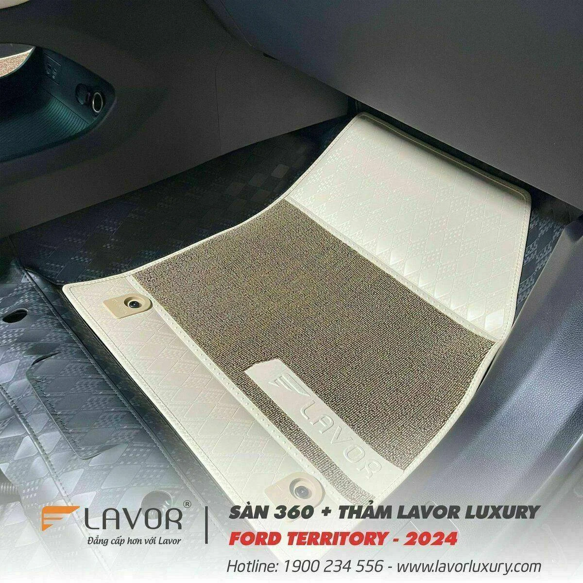 SÀN – THẢM FORD TERRITORY 2022-2024 - Ảnh 3