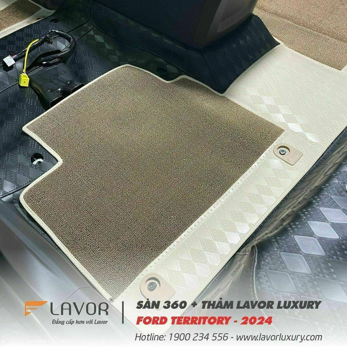 SÀN – THẢM FORD TERRITORY 2022-2024 - Ảnh 5