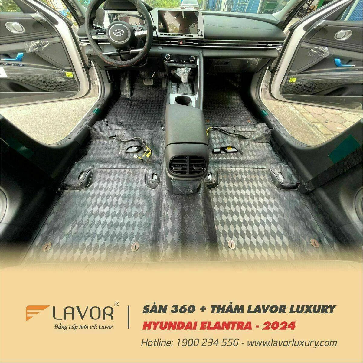 SÀN – THẢM HYUNDAI ELANTRA 2022-2024 - Ảnh 5