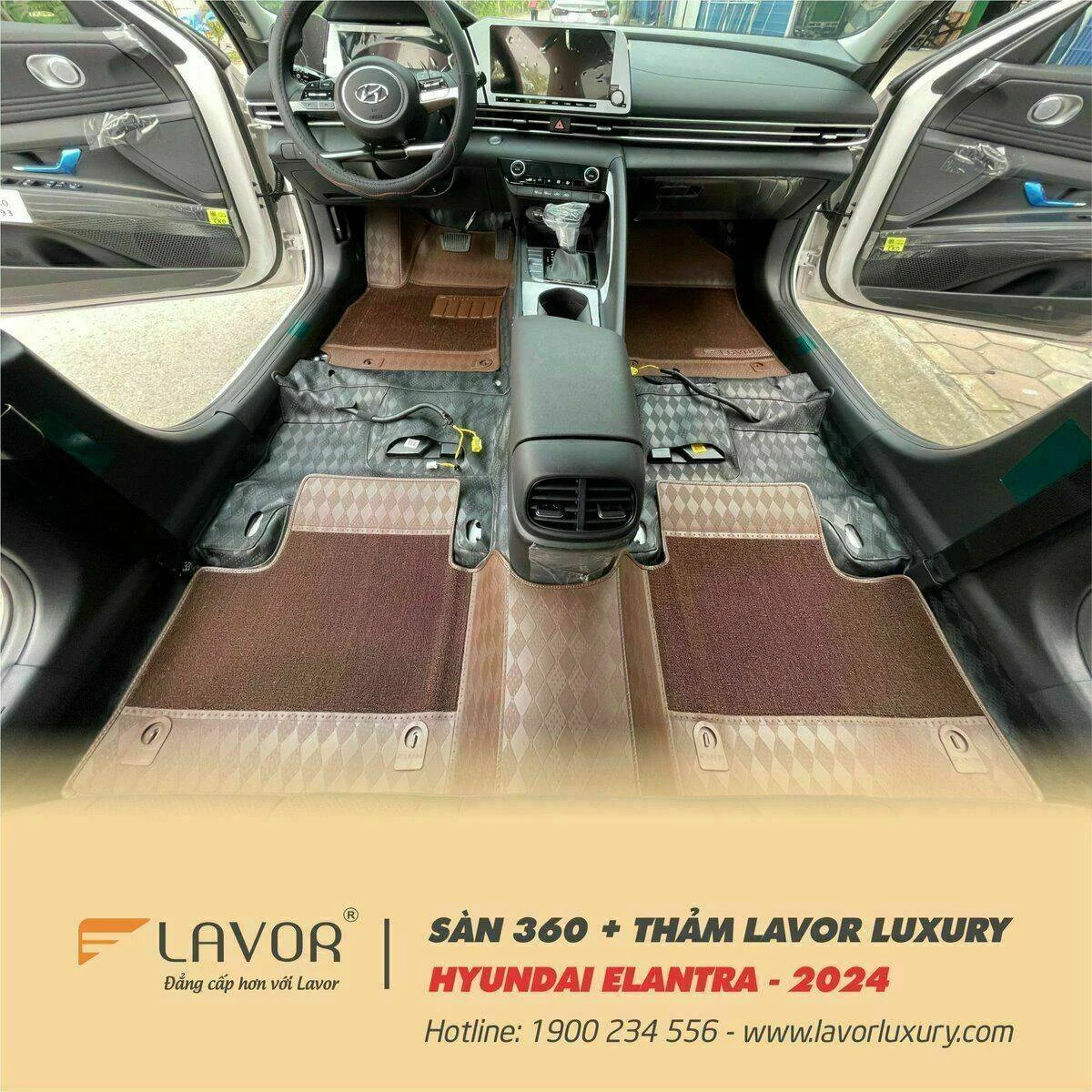 SÀN – THẢM HYUNDAI ELANTRA 2022-2024 - Ảnh 4