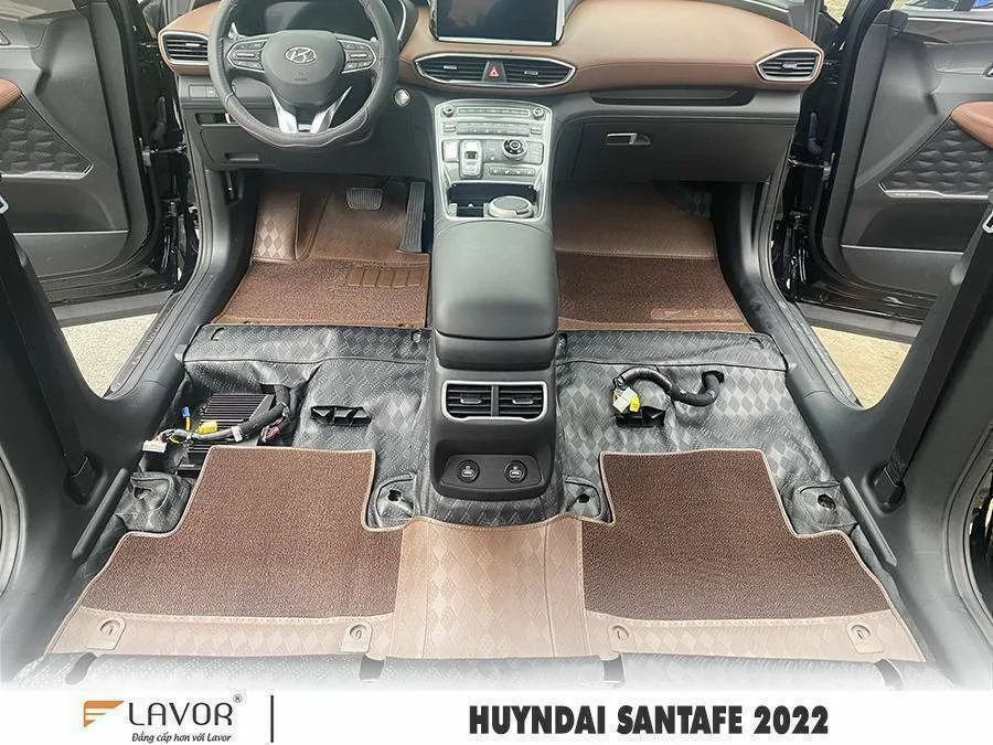 SÀN – THẢM HYUNDAI SANTAFE 2022 - Ảnh 6