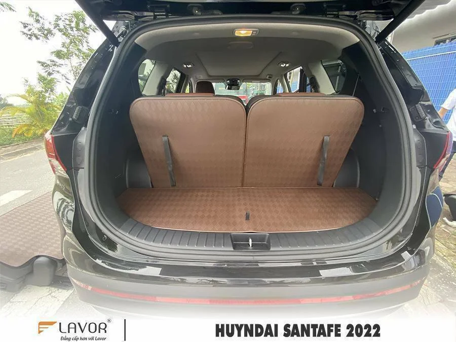 SÀN – THẢM HYUNDAI SANTAFE 2022 - Ảnh 8
