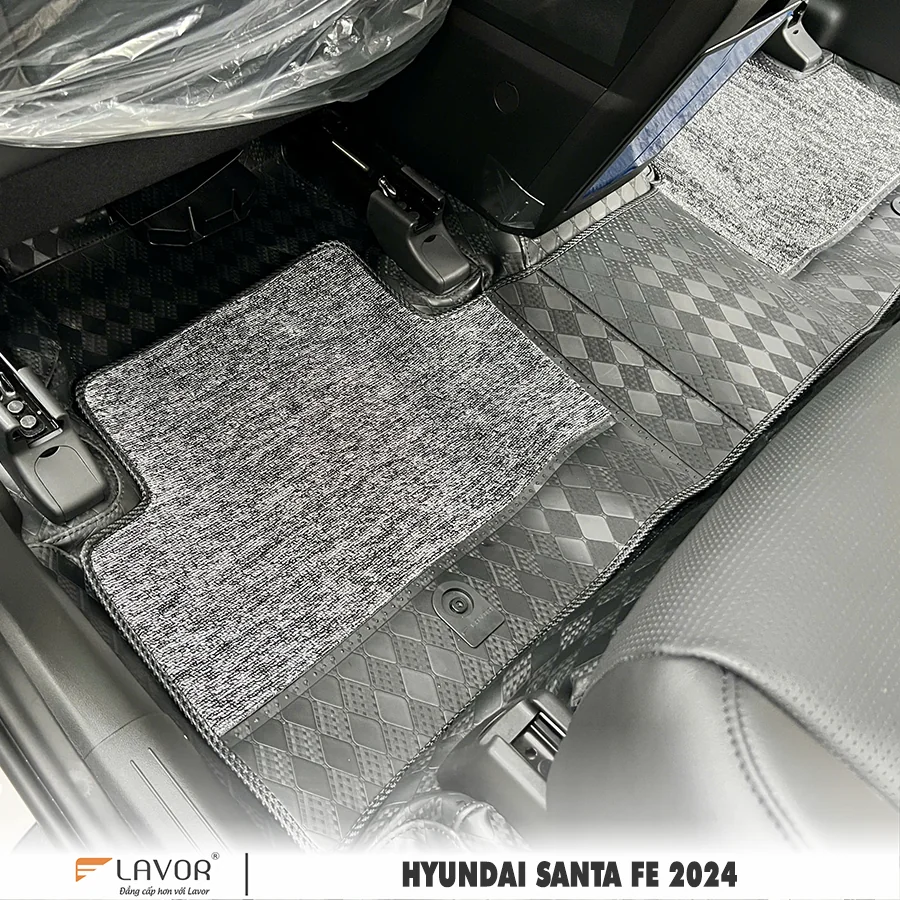 SÀN – THẢM HYUNDAI SANTAFE 2024 - Ảnh 5