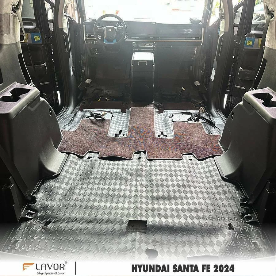 SÀN – THẢM HYUNDAI SANTAFE 2024 - Ảnh 8