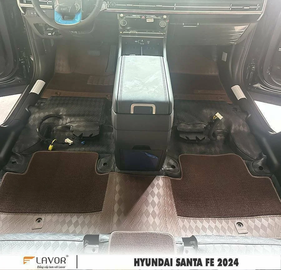 SÀN – THẢM HYUNDAI SANTAFE 2024 - Ảnh 6