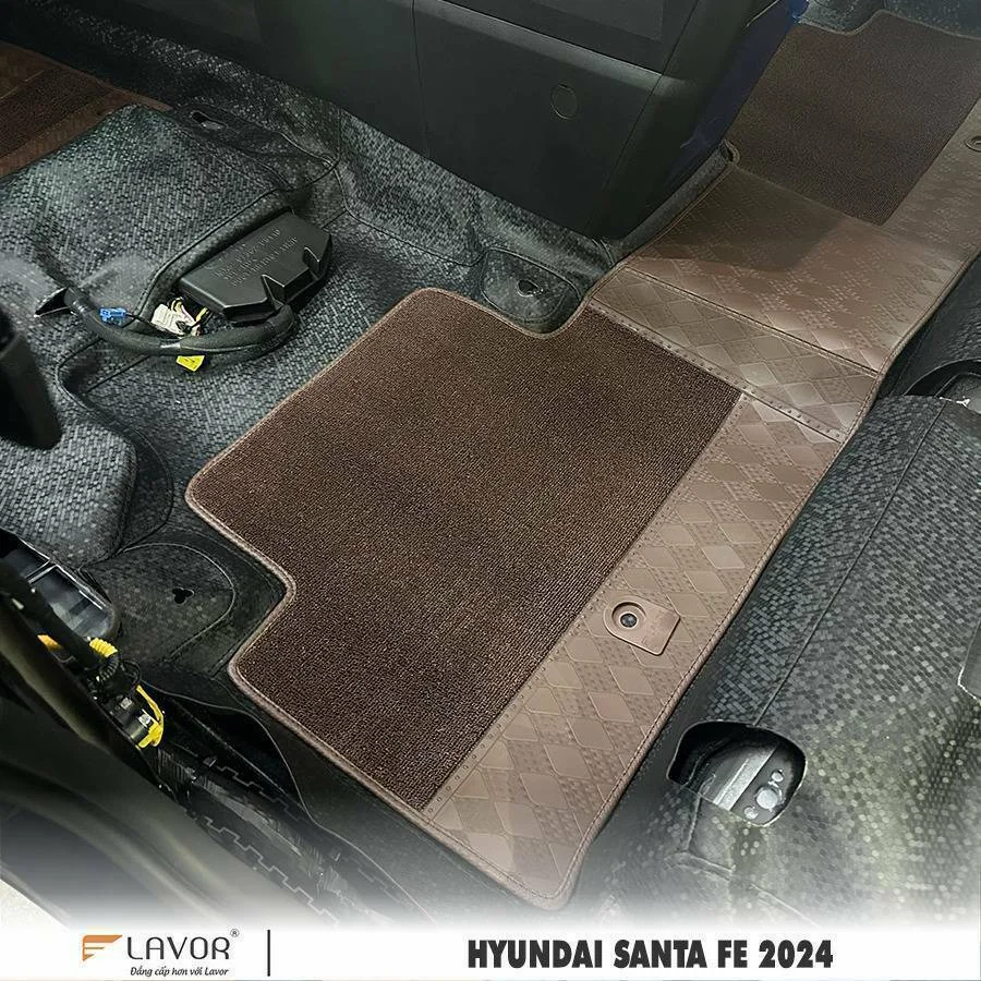 SÀN – THẢM HYUNDAI SANTAFE 2024 - Ảnh 5
