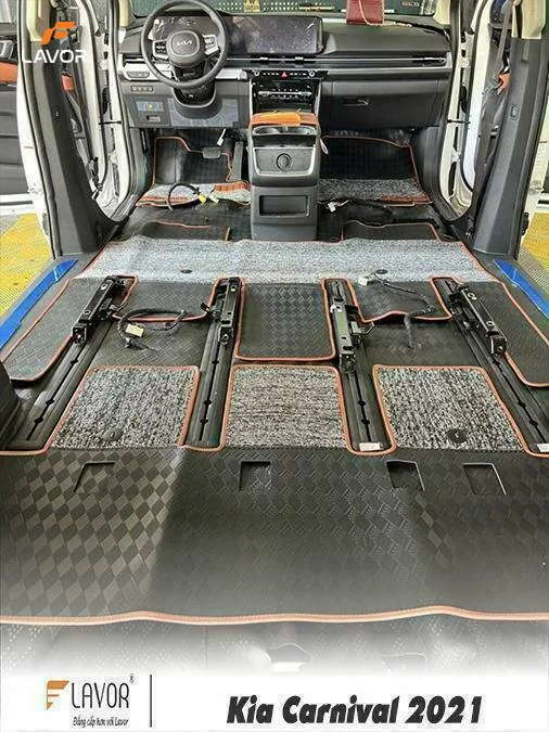 SÀN – THẢM KIA CARNIVAL 2021 - Ảnh 5