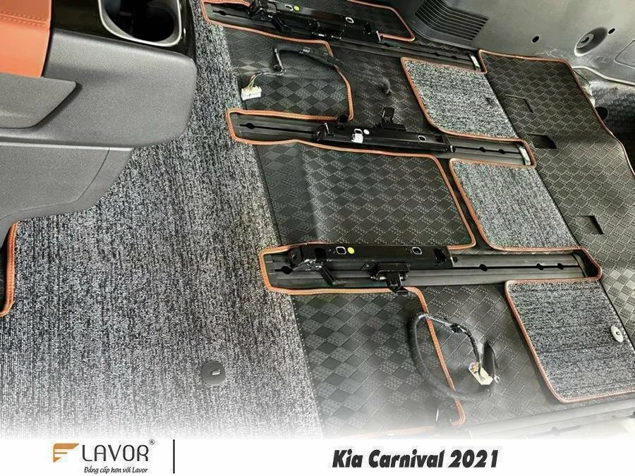 SÀN – THẢM KIA CARNIVAL 2021 - Ảnh 7