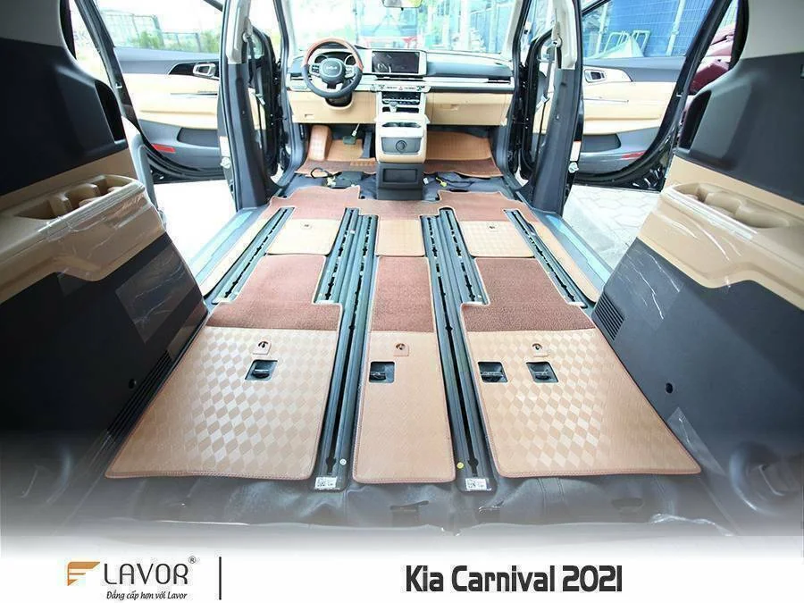 SÀN – THẢM KIA CARNIVAL 2021 - Ảnh 4