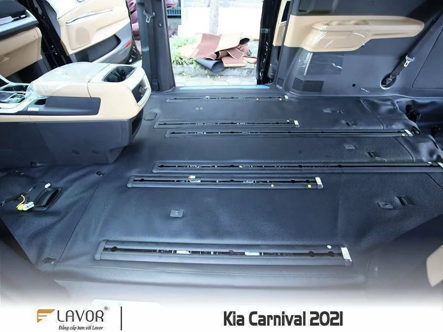 SÀN – THẢM KIA CARNIVAL 2021 - Ảnh 10