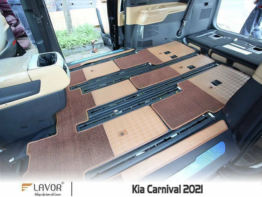 SÀN – THẢM KIA CARNIVAL 2021 - Ảnh 5