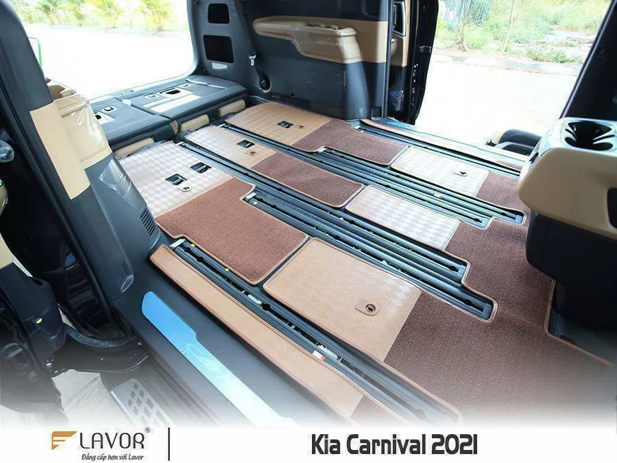 SÀN – THẢM KIA CARNIVAL 2021 - Ảnh 7