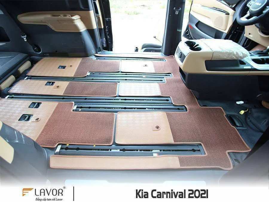 SÀN – THẢM KIA CARNIVAL 2021 - Ảnh 6