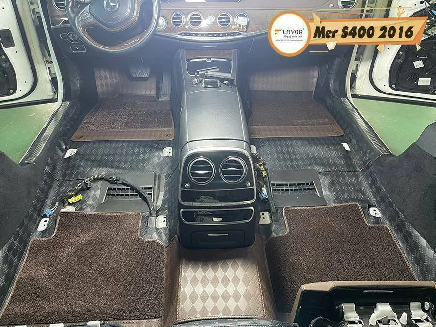 SÀN – THẢM MERCEDES S400 2016 - Ảnh 3