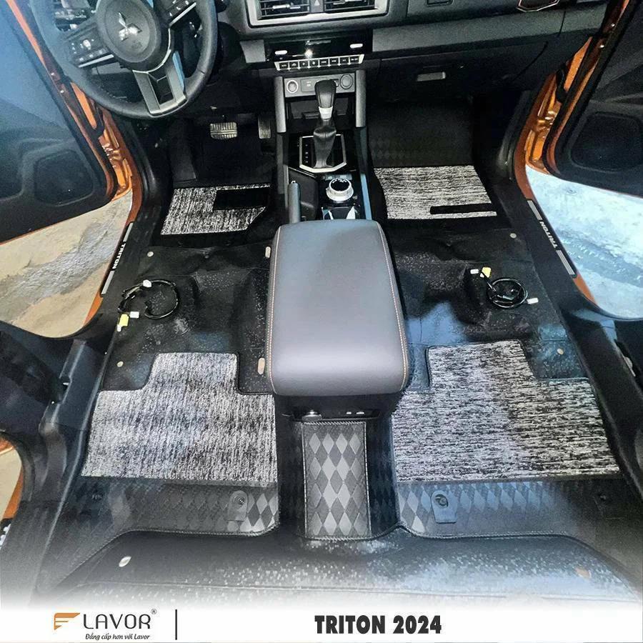 SÀN – THẢM MITSUBISHI TRITON 2015-2024 - Ảnh 6