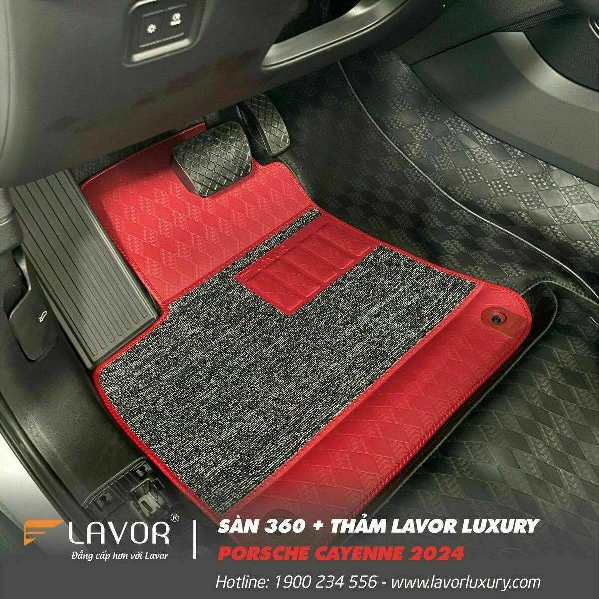 SÀN – THẢM PORSCHE CAYENNE 2024 - Ảnh 1
