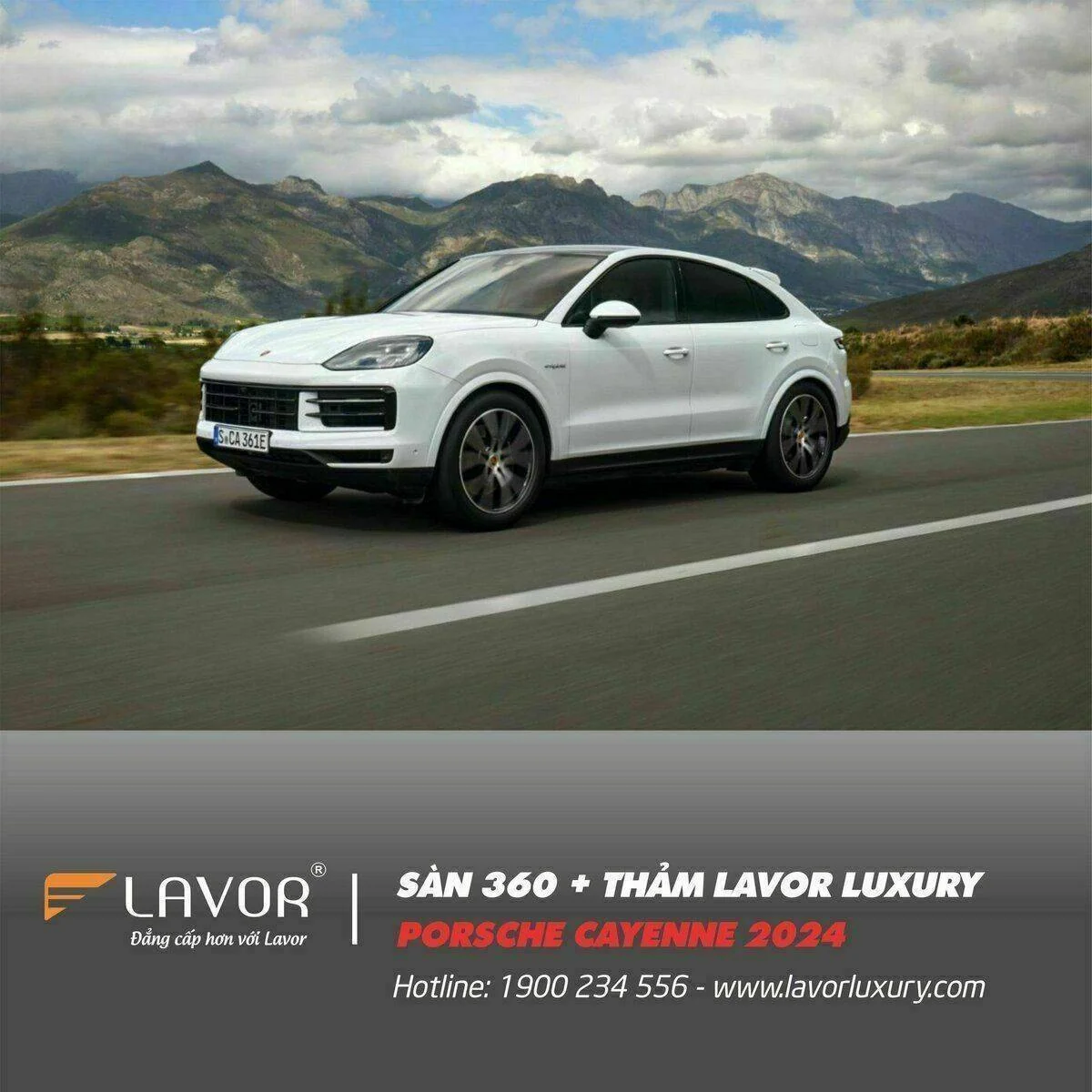 SÀN – THẢM PORSCHE CAYENNE 2024 - Ảnh 7