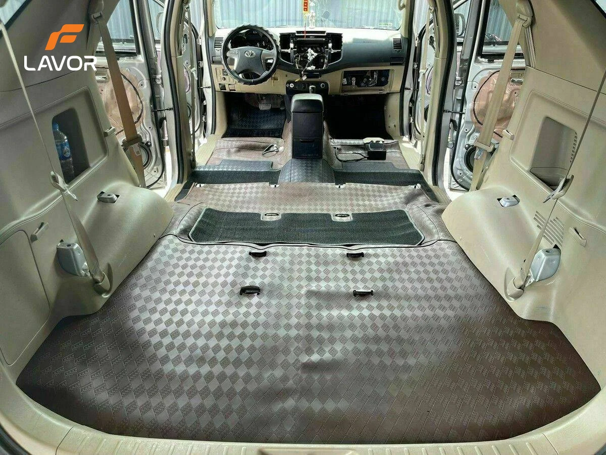 SÀN – THẢM TOYOTA FORTUNER 2007-2016 - Ảnh 6