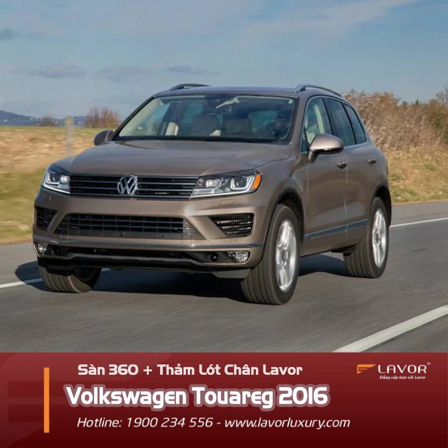 SÀN – THẢM VOLKSWAGEN TOUAREG 2016 - Ảnh 5