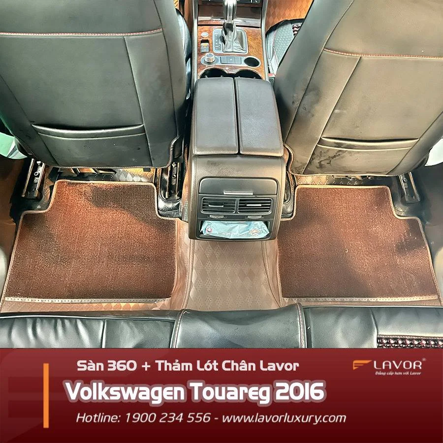 SÀN – THẢM VOLKSWAGEN TOUAREG 2016 - Ảnh 4