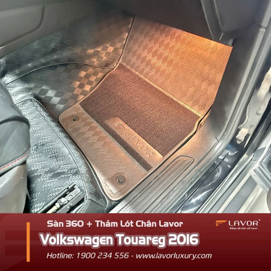 SÀN – THẢM VOLKSWAGEN TOUAREG 2016 - Ảnh 3