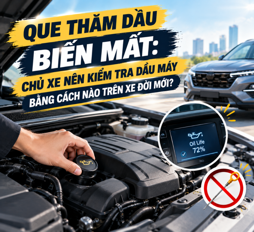 kiểm tra dầu máy
